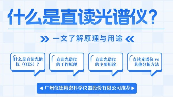 什么是直讀光譜儀？一文了解原理與用途